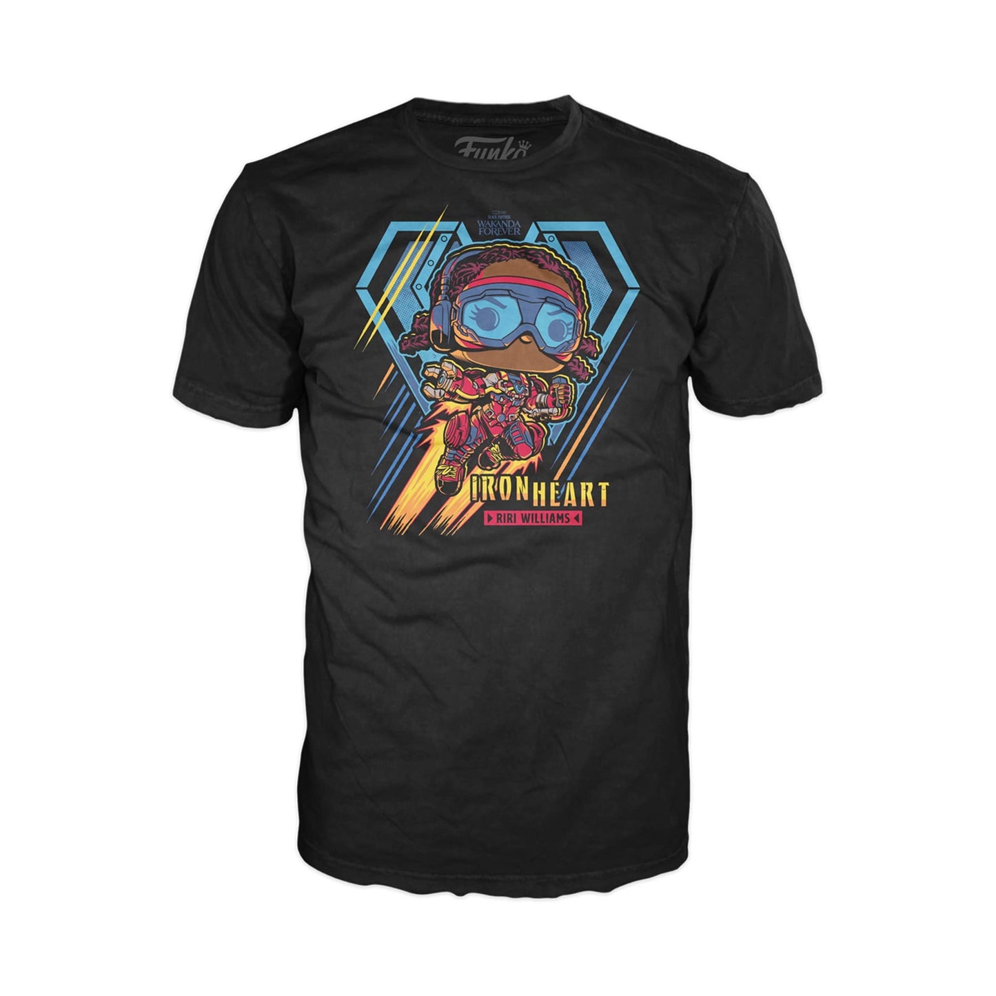 Funko Pop! & Tee: Marvel - Black Panther: Wakanda Forever - Ironheart MK1-3XL