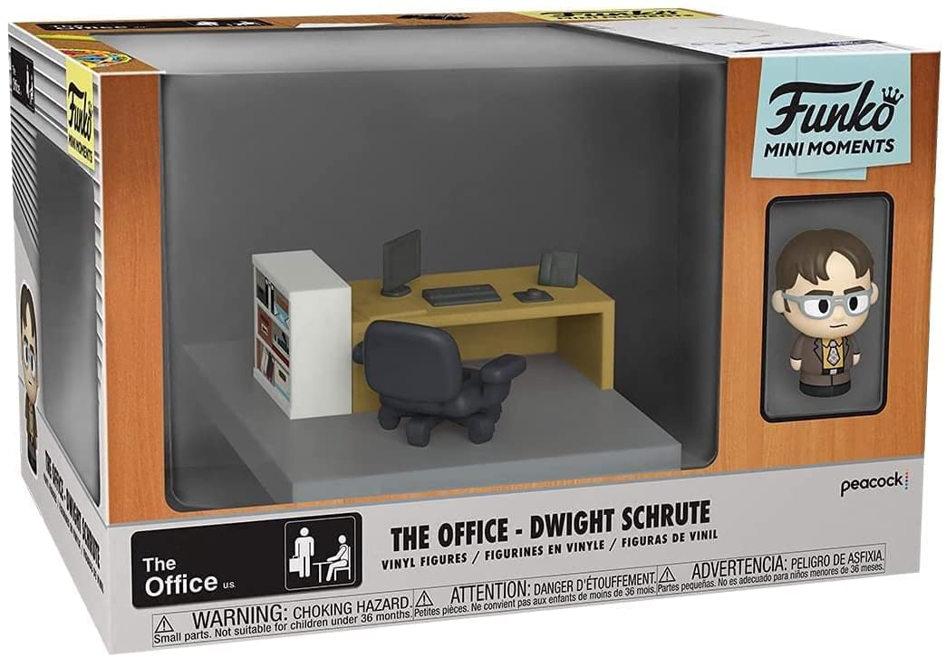 Funko POP TV Mini Moments: The Office - Dwight with Chase (Styles May Vary), Multicolor (57389)