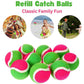 Liberty Imports Replacement Sticky Balls for Toss and Catch Sports Game (Hook and Loop) Refill Pack 1 Dozen Bulk (Set of 12)