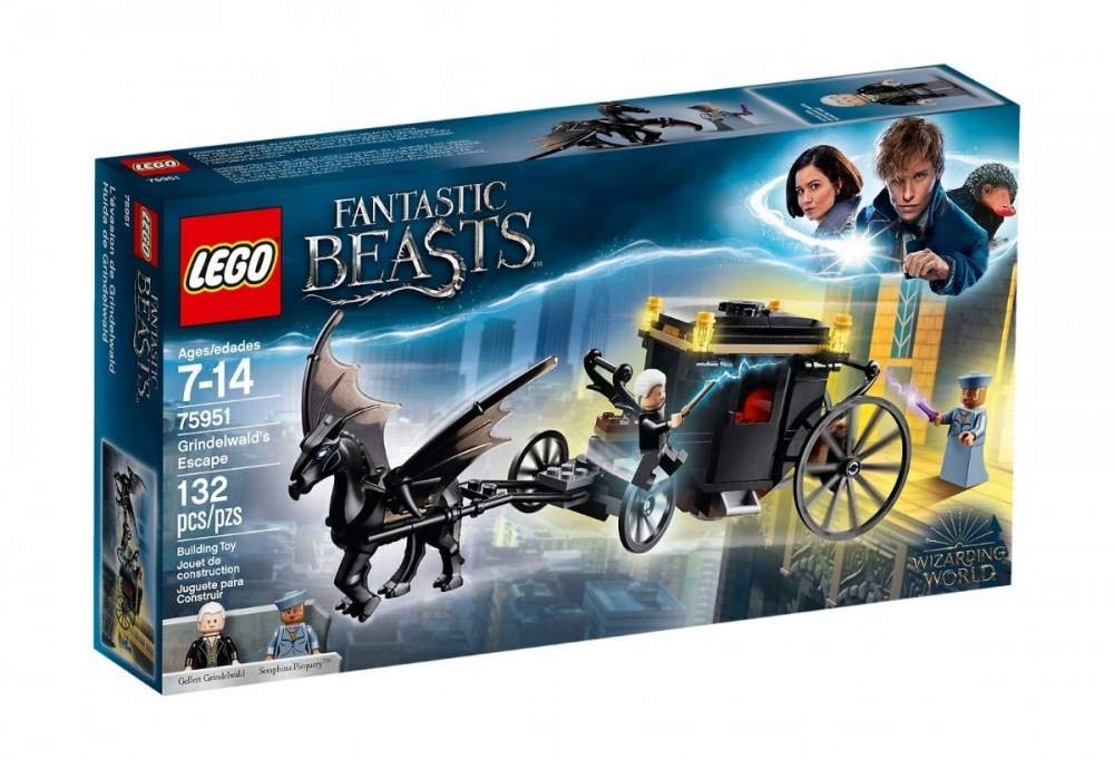 LEGO Fantastic Beasts: The Crimes of Grindelwald - Grindelwald’s Escape 75951 Building Kit (132 Pieces)