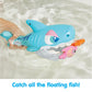 Kidoozie Splish ‘n Splash Chomping Shark, Bathtime Tub Toy for Toddlers Ages 2+