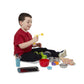 B?a?k?i?n?g Play Set: Let's Play House! Play Food Set Bundle with 1 Theme Compatible M&D Scratch Fun Mini-Pad (09356)