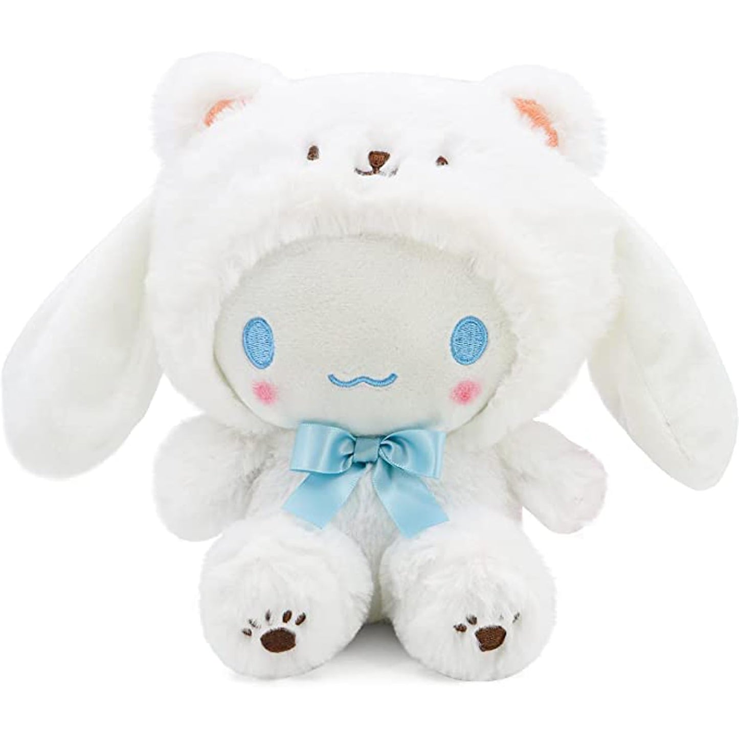 MJJAOQYF Cartoon Kawaii White Bear Cross-Dressing Series Plush,Soft Plush Doll Cute Soft Toys, Plush Pillow Stuffed Animals Toy Birthday Gifts