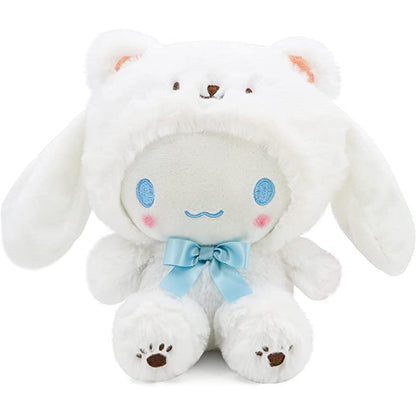 MJJAOQYF Cartoon Kawaii White Bear Cross-Dressing Series Plush,Soft Plush Doll Cute Soft Toys, Plush Pillow Stuffed Animals Toy Birthday Gifts