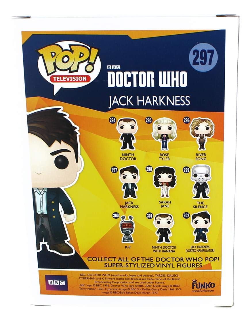 Funko POP TV: Doctor Who - Jack Harkness Action Figure