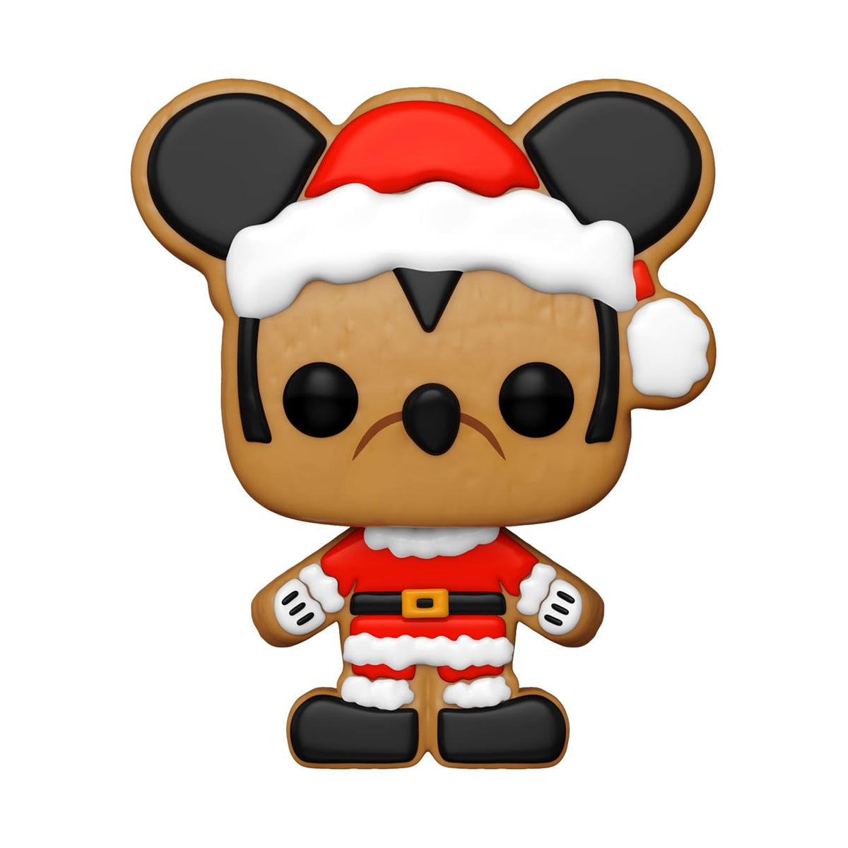 Funko Pop! Mickey Mouse Gingerbread Cookie Vinyl Figure, Multicolor, 3.74-Inch Tall