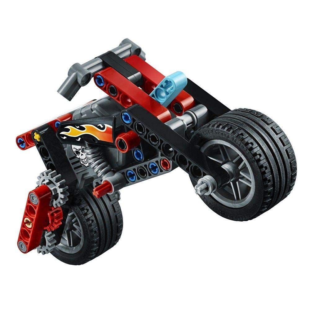 LEGO Technic Stunt Show Truck & Bike 42106; Includes Stunt Motorcycle, Toy Truck and Trailer (P10 Pieces)