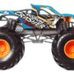 Mattel Hot Wheels Monster Trucks Podium Crasher, Blue [1:24 Scale die cast] Oversized
