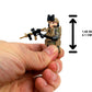 Battle Brick 1.6 Inches Tall Army Ranger OCP SF Soldier Custom Collectible Minifigure | Accessories Made in The USA | Genuine Military Minifig | Great