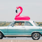 Giant Animal Pool Float, Inflatable Floatie Tube, Blow Up Swim Ring, Outdoor Summer Pool Party Water Toy - Pink Flamingo