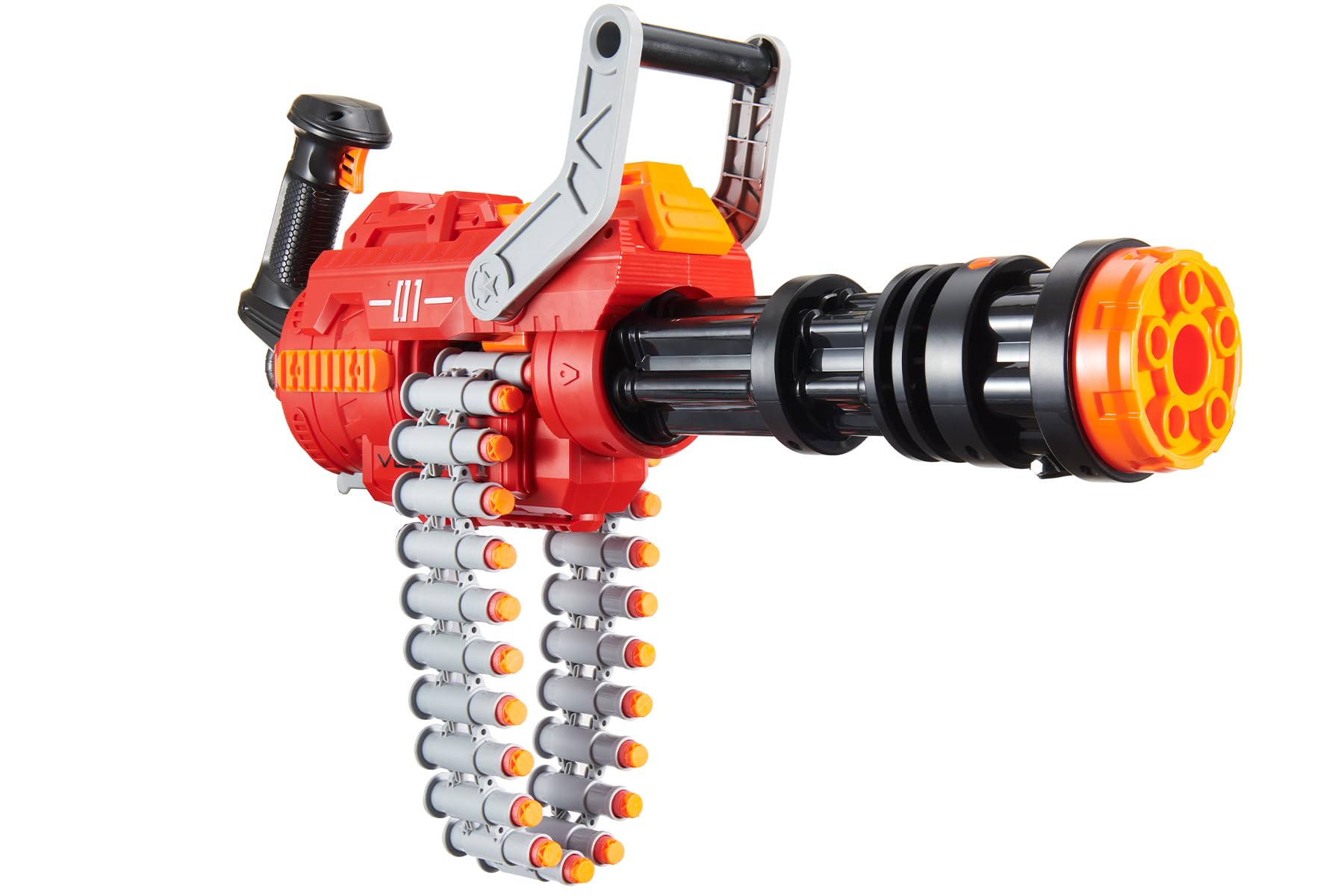Electric Automatic Toy Manual Gatling Rapid-Fire Dart Blasterwith 24 Foam Darts, Toys Guns Youth Adult, Birthday Xmas Gifts for 14+ / Adults 18+