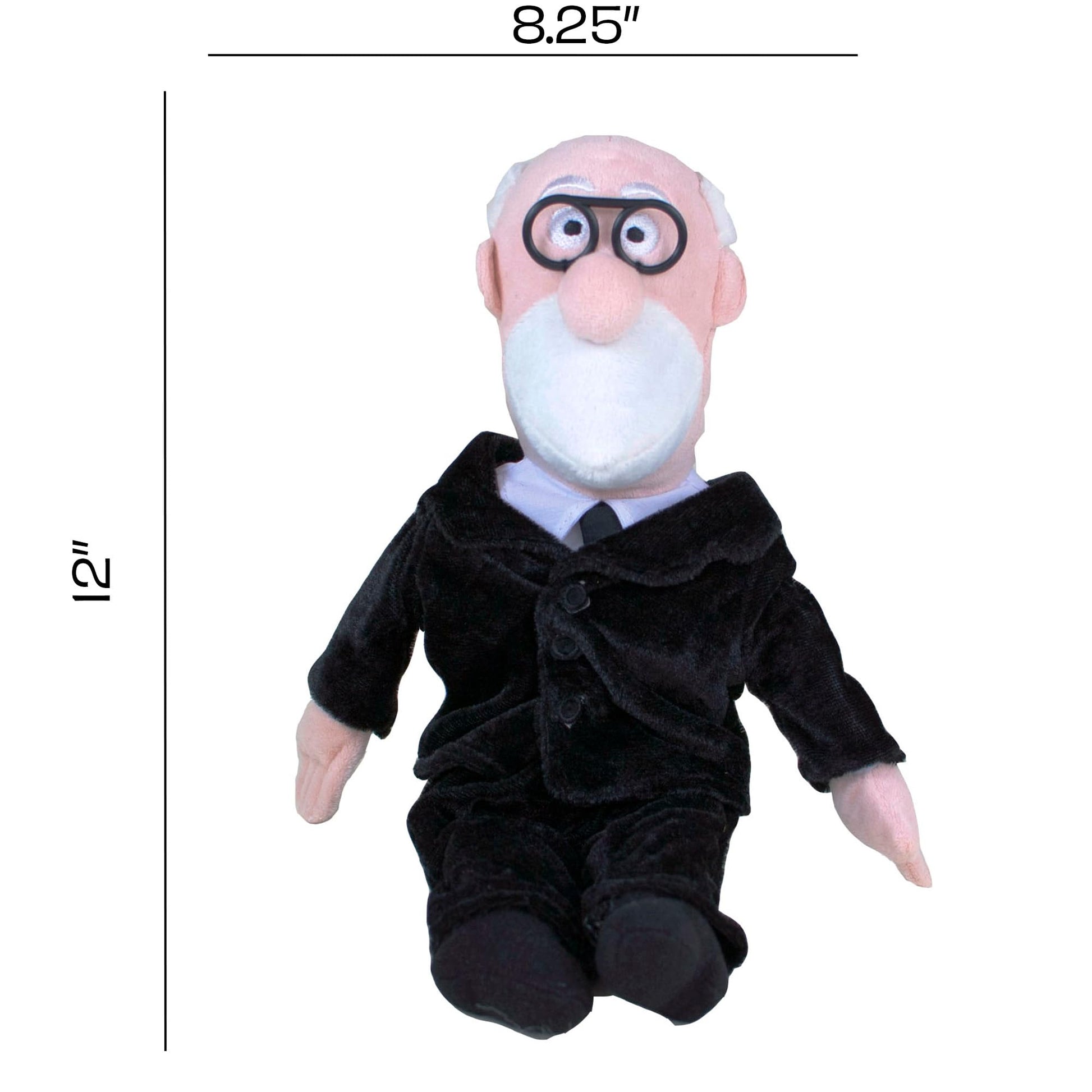 The Unemployed Philosophers Guild Sigmund Freud Little Thinker - 12" Soft Stuffed Plush Doll