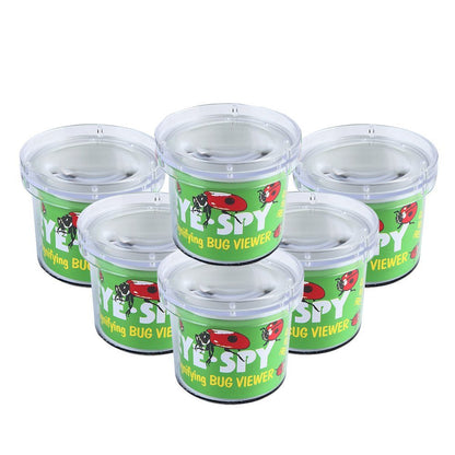 AlleTechPlus Critter Cage Magnifying Bug Reviewer Kid's Toy, Nature Exploration Toys Insect Magnifier Backyard Explorer (6 Packs)
