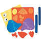 Fun Express Handprint Fish Puppet Craft Kit - Makes 12 - Crafts for Kids and Fun Home Activities