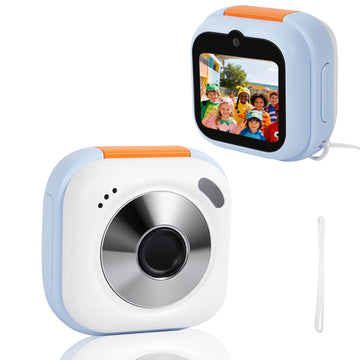 Kids Digital Camera for Boys and Girls, Portable Travel Toy, Digital Camera for Kids with Video Recording and Built-in Digital Stickers, 1080P HD