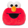 TeeTurtle Elmo and Cookie Monster 4" Reversible Sesame Street Plushie - Cute Kawaii Soft Stuffed Mood Toy for Kids and Adults