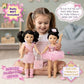 Emily Rose 14 Inch Fashion Doll Clothes 9-PC Ballet Essentials Bundle with Ballerina Practice Outfit & Sparkly Dance Recital Tutu | Halloween Costume