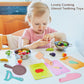 Sactulaz 0-BPA Silicone Culinary Kitchen Utensil Baby Teething Toys,Chef Cooking Role Playing Games Training for Baby Girls Boys,Molar Chewing Freezer