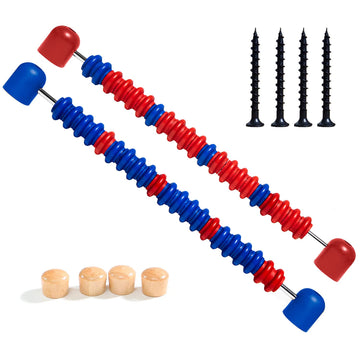 Zdgao Shuffleboard Score Keeper - Abacus Bead Score Counter, Wooden Shuffleboard Scorer for Shuffleboard Tables with Installing Hardwares