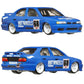 Hot Wheels HRR74 Premium 2 Pack Nissan R390 GT1/ '94 Nissan Primera Vehicle Toy Minicar 3 Years Old Blue/Black