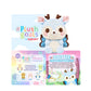 Plush Deer- Dottie the Dainty Deer-Fly by PlushGoals | Blue Fawn with Butterfly Wings | Spring, Easter, Fairycore Gift for Kids, Women & Toy