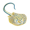 Safari Ltd. Blue Spotted Ray Figurine - Lifelike 6.5" Model Figure - Educational Toy for Boys, Girls, and Kids Ages 3+