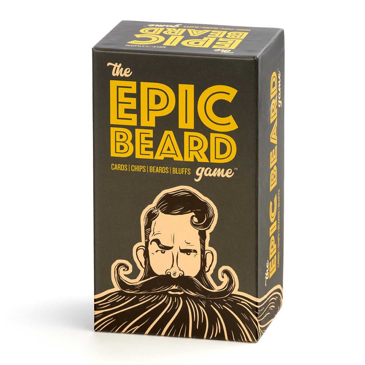 The Epic Beard Game, Hilarious Bluffing Card Game for Fun Party Game Nights, 3-8 Players Ages 8+