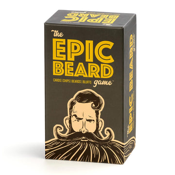 The Epic Beard Game, Hilarious Bluffing Card Game for Fun Party Game Nights, 3-8 Players Ages 8+
