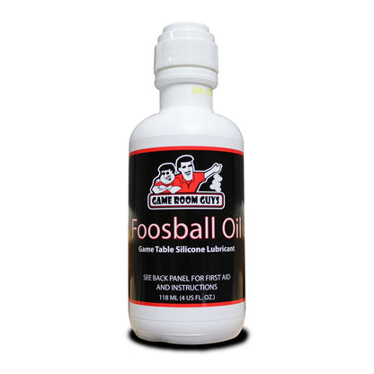 Game Room Guys Foosball Rod Silicone Lubricant 4oz Bottle No Spill Dauber Applicator - Made in the U.S.A.