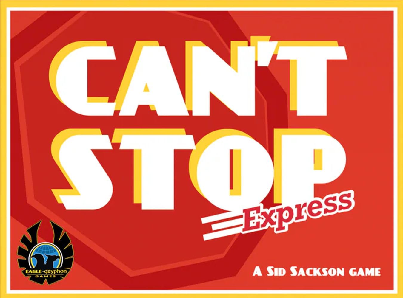 Eagle-Gryphon Games Can't Stop Express: by Sid Sackson