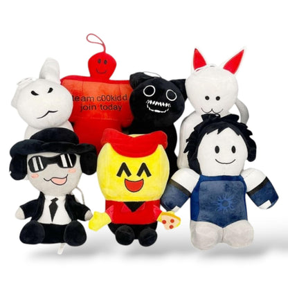 Lalaville Set of 7 Soft Plush Toys - Perfect for Kids, Gifts, Cuddling, Travel & Play - Premium Quality Stuffed Characters.
