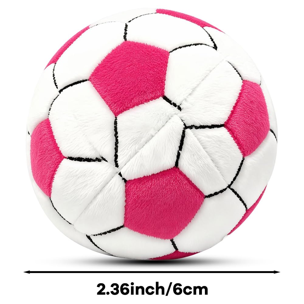 SKNSL 6 Pack Geometric Pattern Footbag Sacks, Clay Pellet Filled Footbag, Soft Cotton Juggling Bags for Outdoor Footbag Game, Indoor Exercise Toy