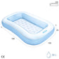 Rectangular Baby Pool with Soft Inflatable Floor