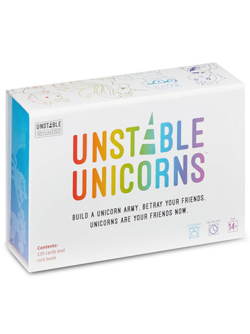 Unstable Games Unstable Unicorns Card Game - Strategy Party Game for 2-8 Players, Ages 8 and Up - Funny Family Game Night Card Game from the Creators
