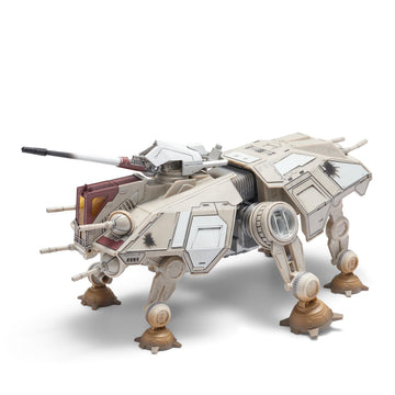 Star Wars Micro Galaxy Squadron at-TE - 9-inch Six-Legged Vehicle with 2.5-Inch Speeder and Five 1-Inch Micro Figure Accessories