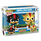 Funko Pop Games Sonic The Hedgehog Shadow & Super Shadow Glow in The Dark 2 Pack Exclusive