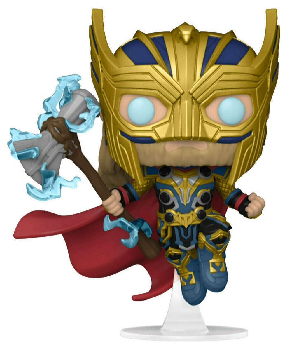 POP Thor Love & Thunder Marvel Collector Corps Exclusive Thor #1071 w/ Free Acrylic CASE