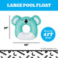 BigMouth x Squishmallows Original Large Inflatable Pool Float, Swimming Tube for Adults and Kids, Pool Party Supplies & Water Toys - Kevin The Koala