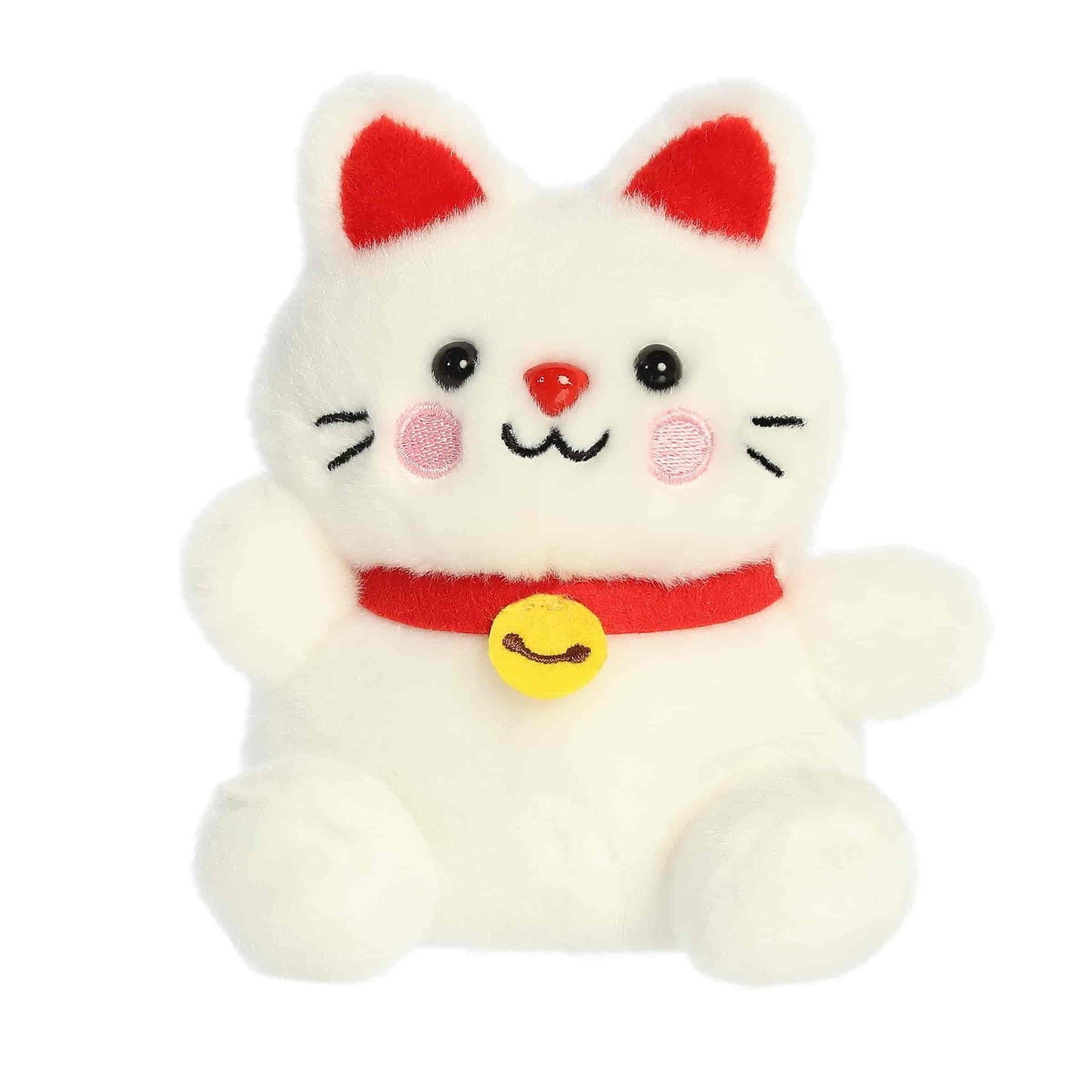 Aurora® Adorable Palm Pals™ Kota Lucky Cat™ Stuffed Animal - Fun Collectible Plush for Kids and Adult Collectors - Perfect for Decorating Rooms