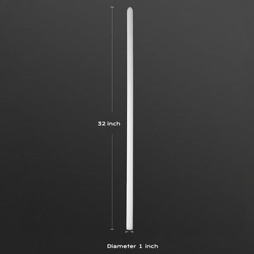BSTSABER RGB Dueling Lightsaber Strong Blade, Diameter 1.0 Inch Length 82cm/32inch Light Saber Blade, Support Heavy Dueling (Diameter 1.0 Inch)