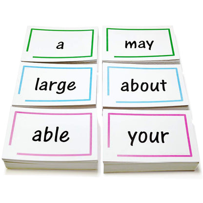 600 Dolch and Fry Sight Words Reading Flash Cards - Includes All Dolch Sight Words