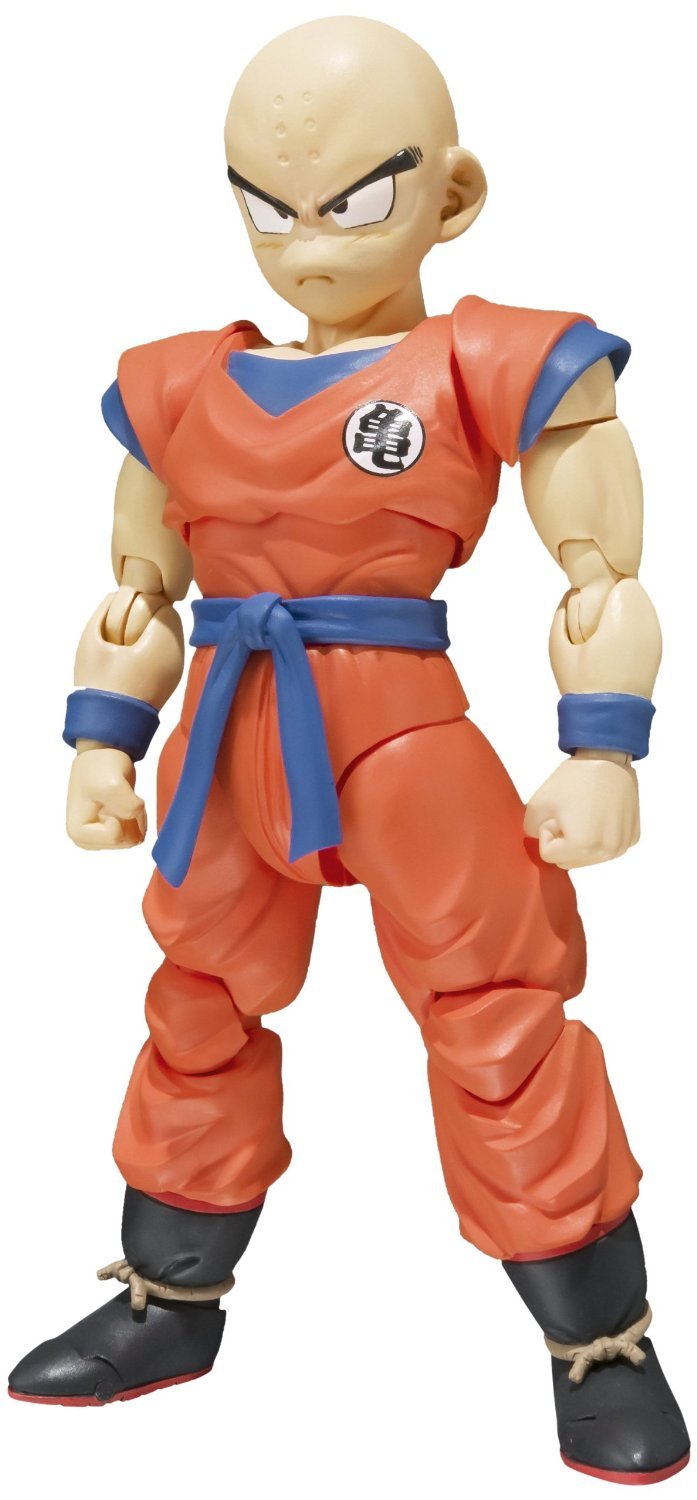 TAMASHII NATIONS Bandai SHFiguarts Krillin Dragonball Z Action Figure