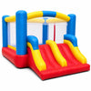 OZIS 12FT Inflatable Bounce House with Double Slides & Basketball Hoop, Blow Up Jumping Bouncy Castle with Blower, Bounce House for Kids Suitable
