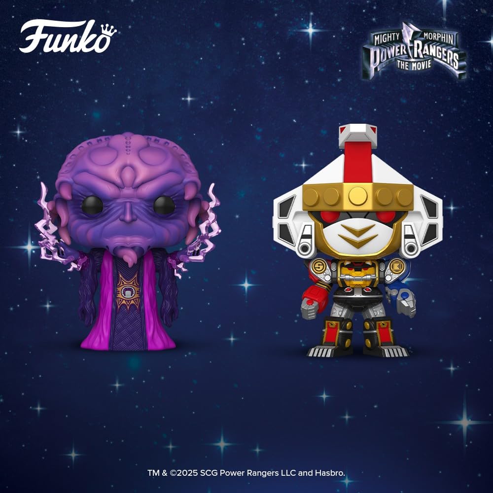 Funko Pop! Super: Mighty Morphin Power Rangers: The Movie - Ninja Megazord - Metallic - Power Rangers Movie - Collectable Vinyl Figure - Gift Idea