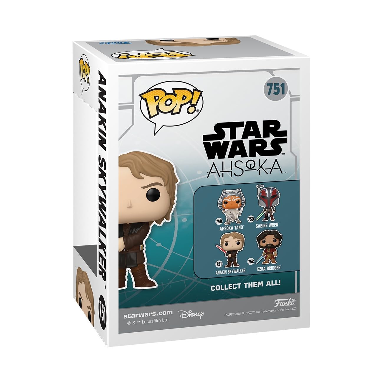 Funko POP Star Wars: Ahsoka - Anakin Skywalker - Collectable Vinyl Figure - Gift Idea - Official Merchandise - for Kids & Adults - TV Fans - Model