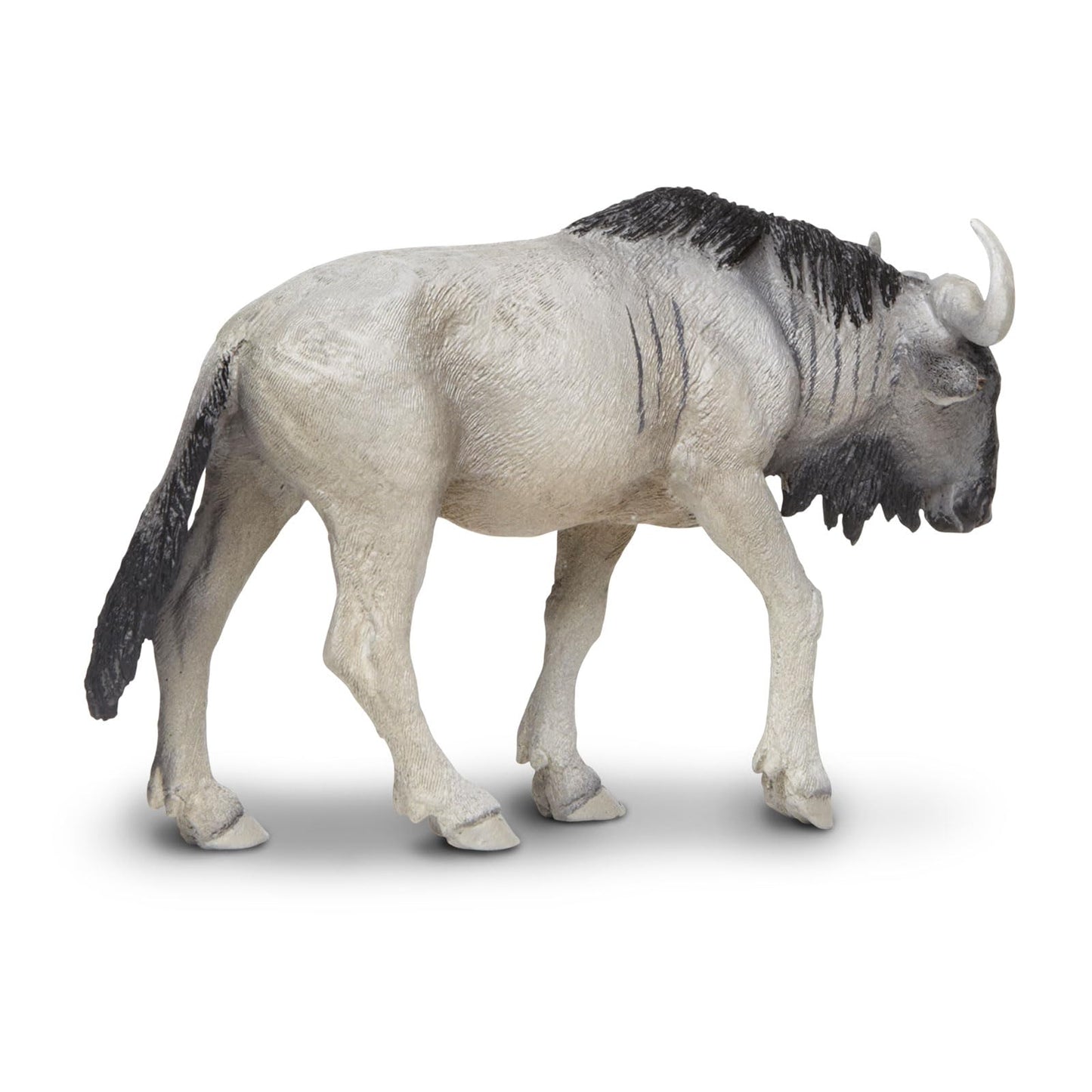 Safari Ltd. Blue Wildebeest Figurine - Detailed 4.7" Plastic Model Figure - Fun Educational Play Toy for Boys, Girls & Kids Ages 3+