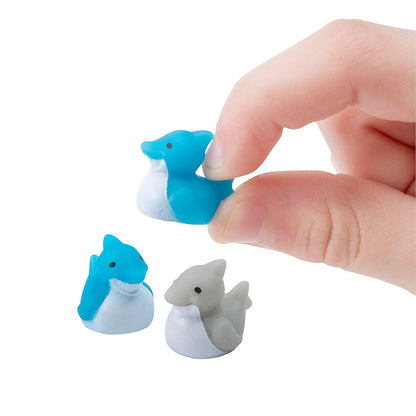Fun Express Micro Shark Rubber Ducks - 24 Piece - Multicolor