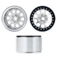 RCLIONS Aluminum 2.2" Beadlock Wheels Rims 35mm for Axial Wraith SCX10 TRX4