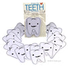 I Heart Guts Tons of Teeth Stickers - 15 Tooth Stickers - Dentist Vinyl Sticker Pack for Tooth Lovers, Dental Gifts, Hygienist Swag, and Oral Anatomy