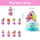 25Pcs Rachel Cake Decorations with 24pcs Cupcake Toppers, 1pcs Big Cake Topper for Rachel Birthday Party Supplies